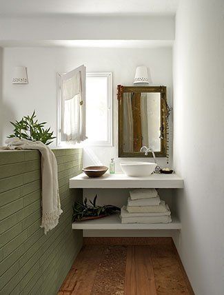 cozy bathroom
