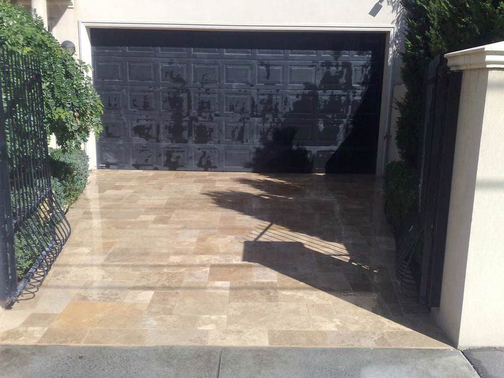 garage port tiling
