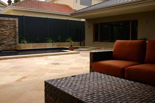 outdoor tan tiling