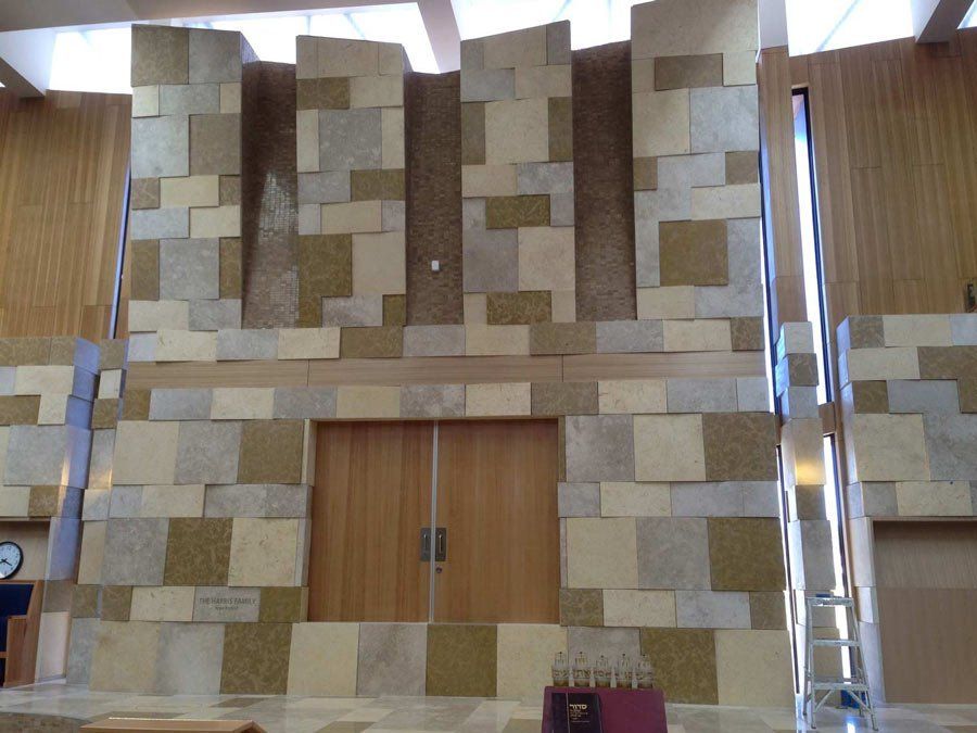 various wall tiling
