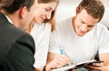 Additional Insurance Services — Agents with Client in Largo, FL