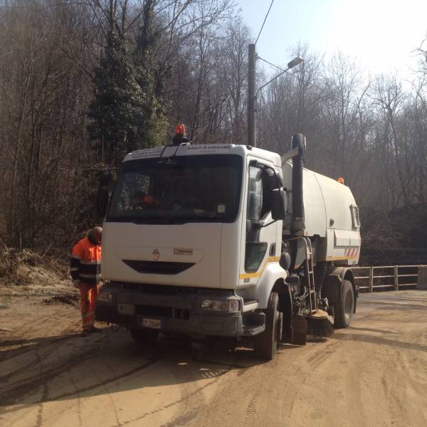 camion per le pulizie
