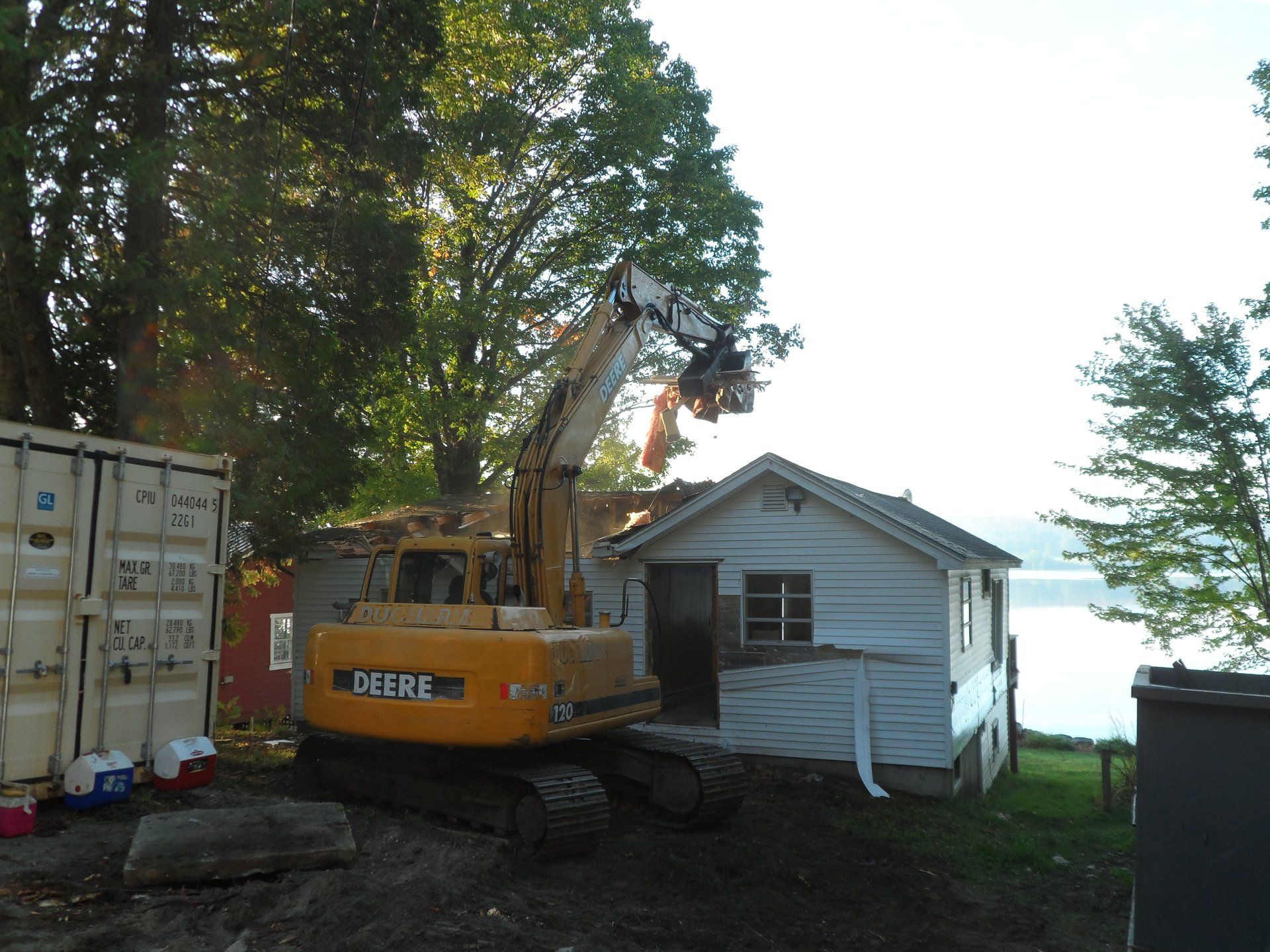 Alan and Lorna Fogg Tear Down and Construction