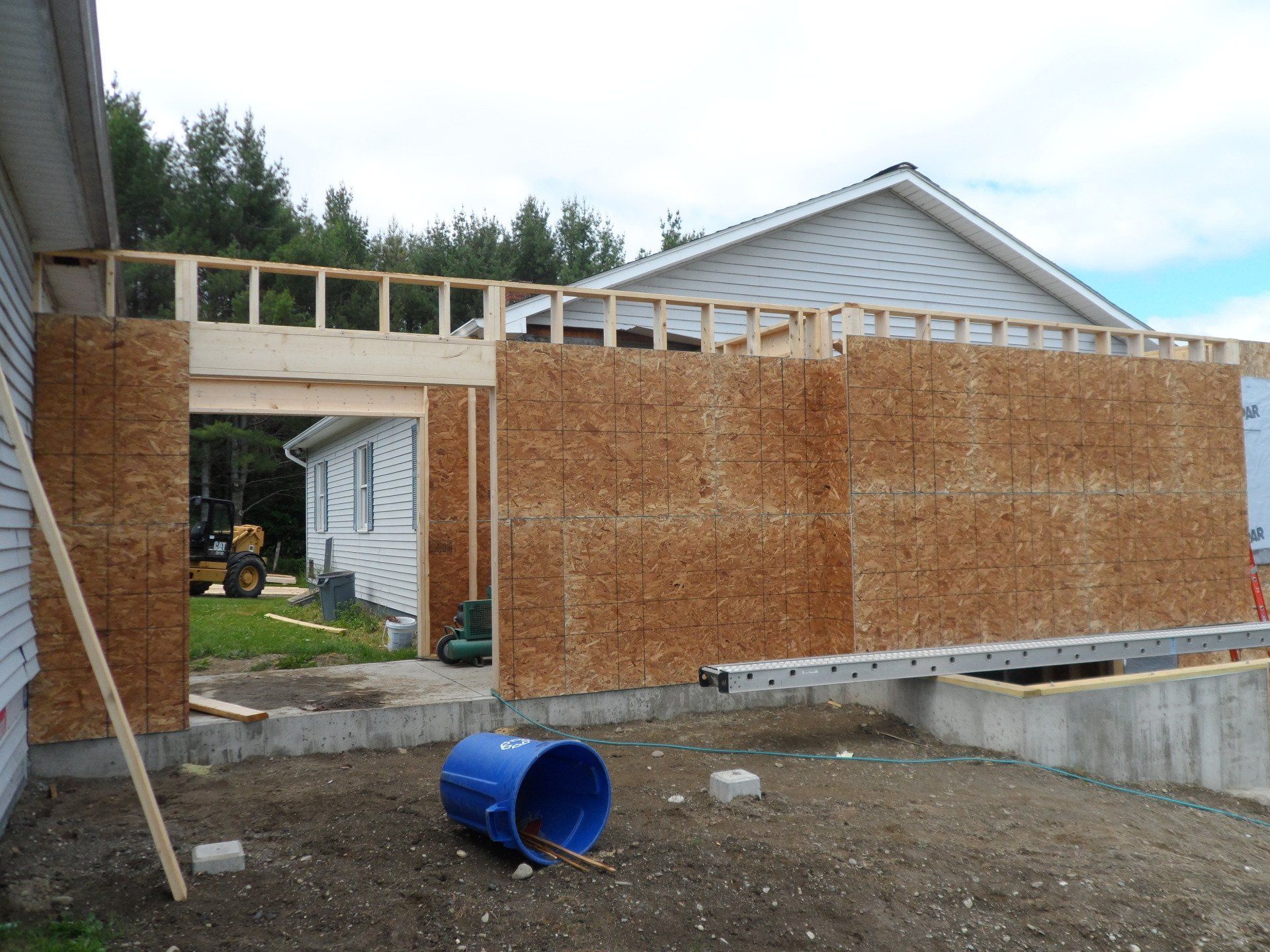 Addition and renovations by Tanguay Homes from Newport, Vermont