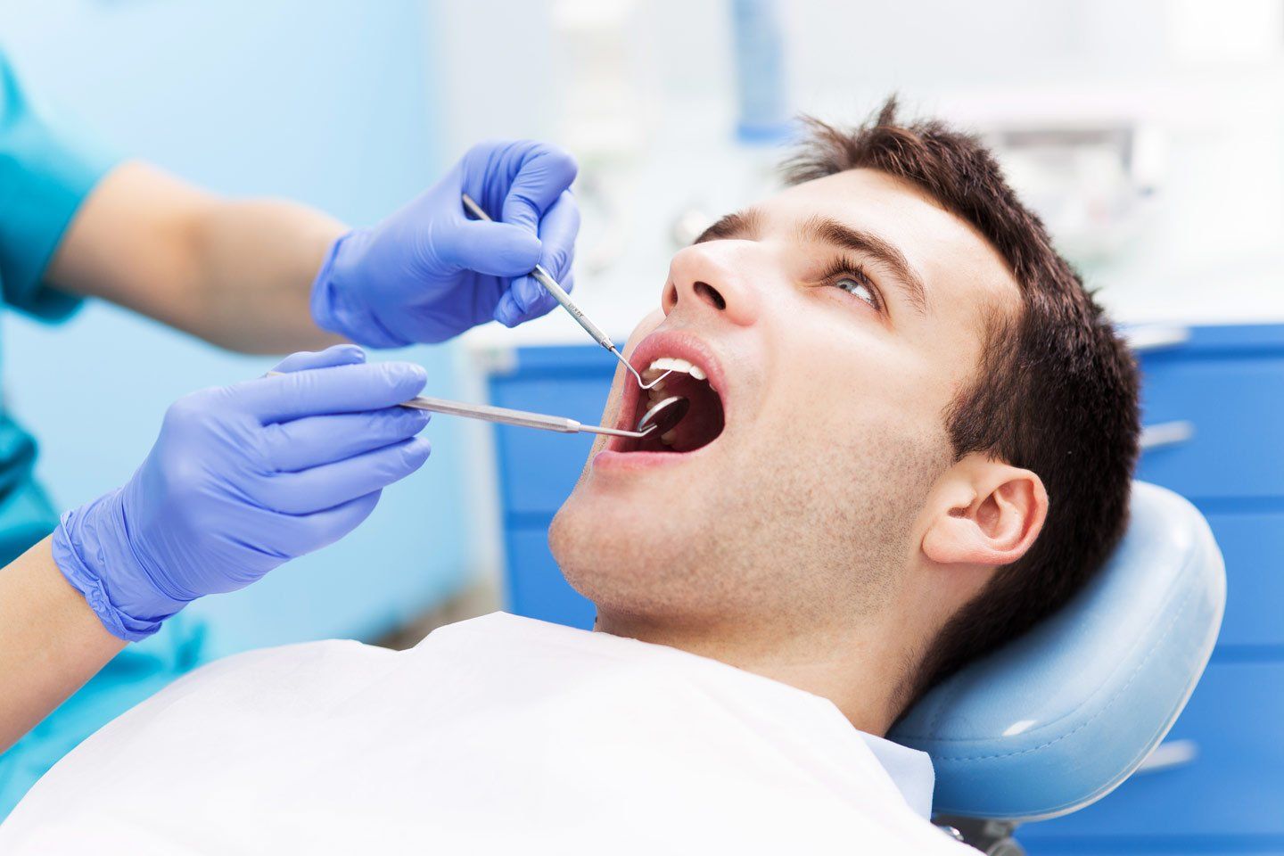 paziente dal dentista