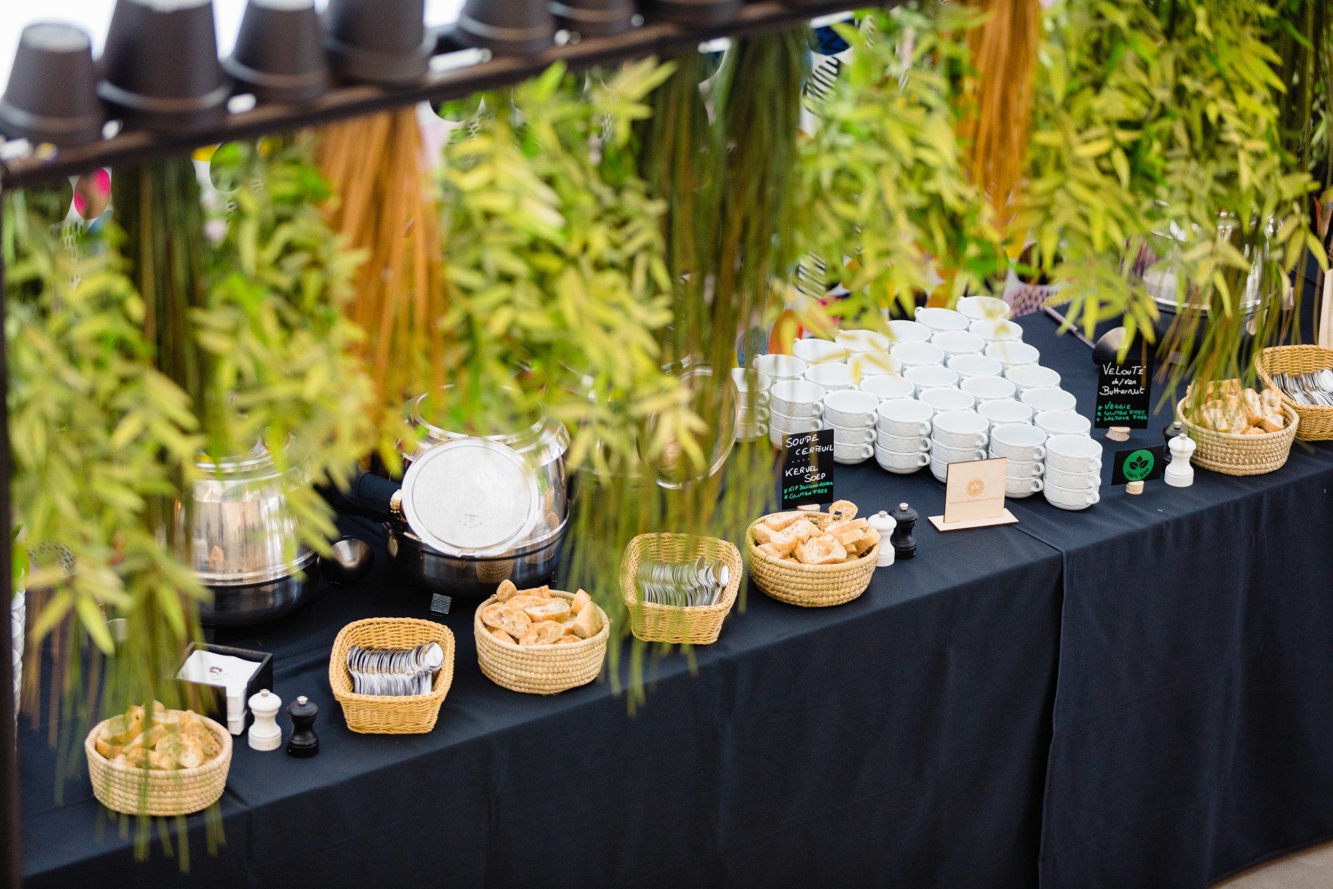biorganic - traiteur pour walking  en belgique - traiteur gastronomique - walking dinner