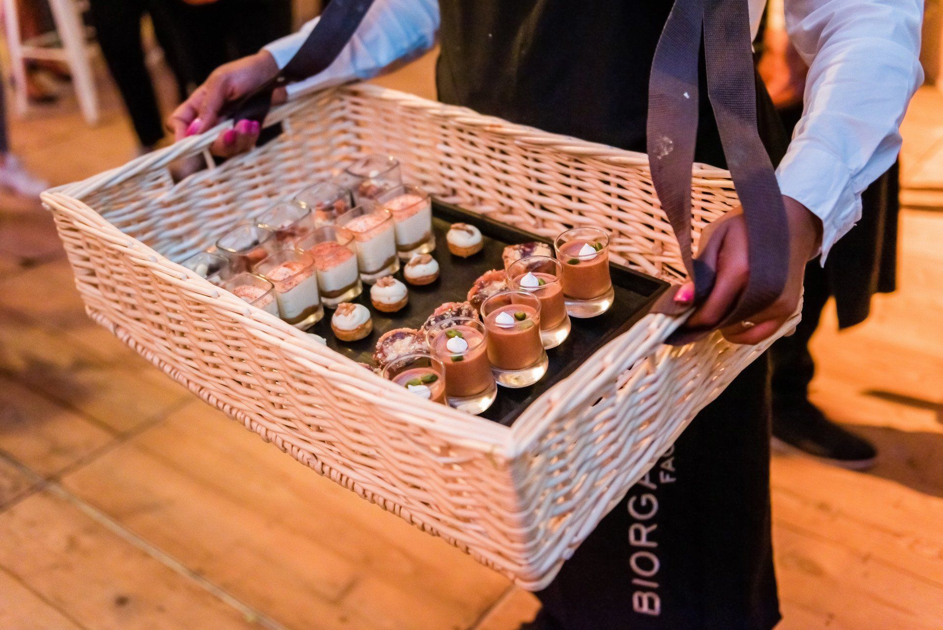 biorganic - traiteur pour flying dinner  en belgique - traiteur gastronomique - cockatil dinatoire 