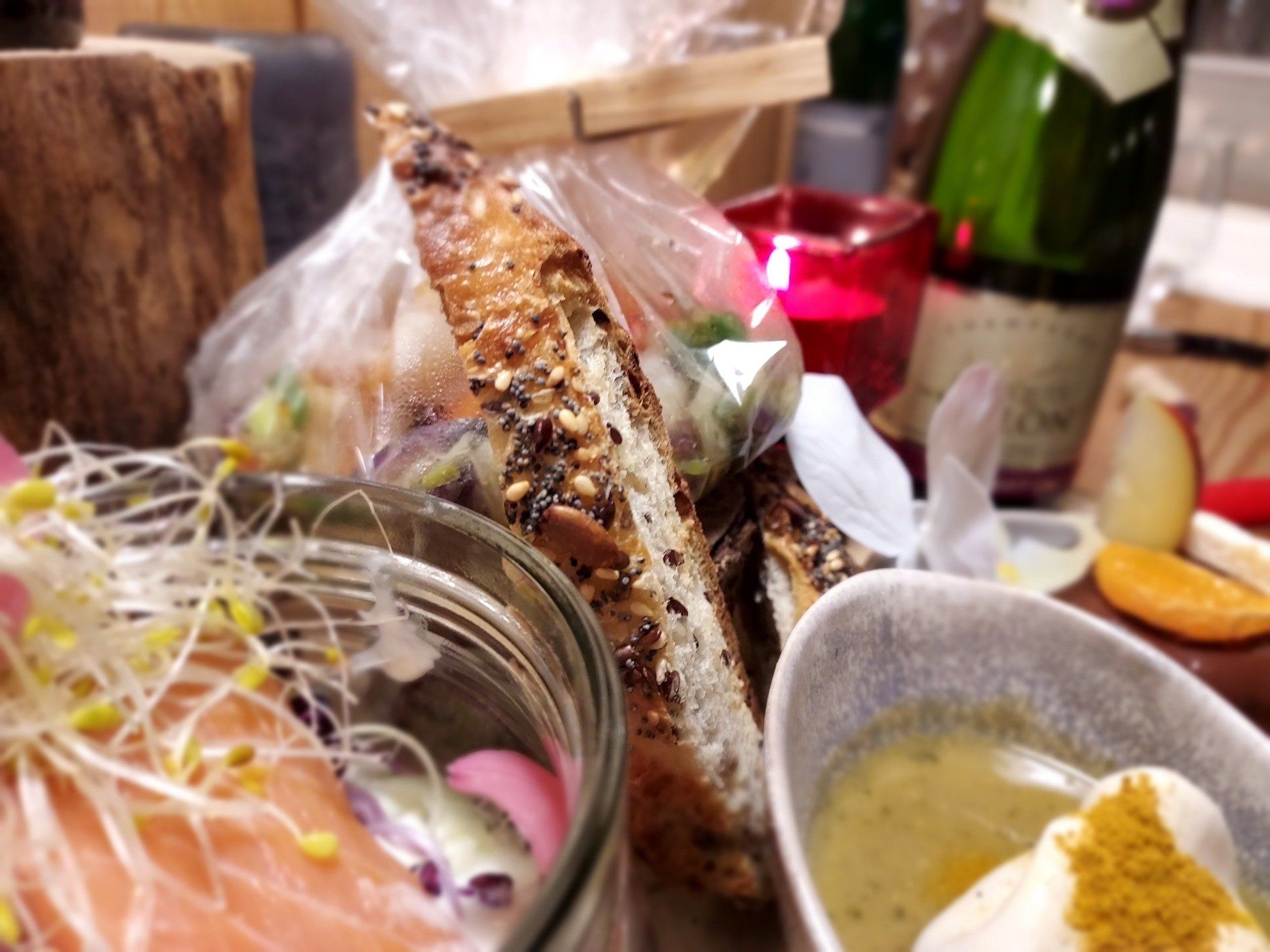 Menu saint valentin Biorganic