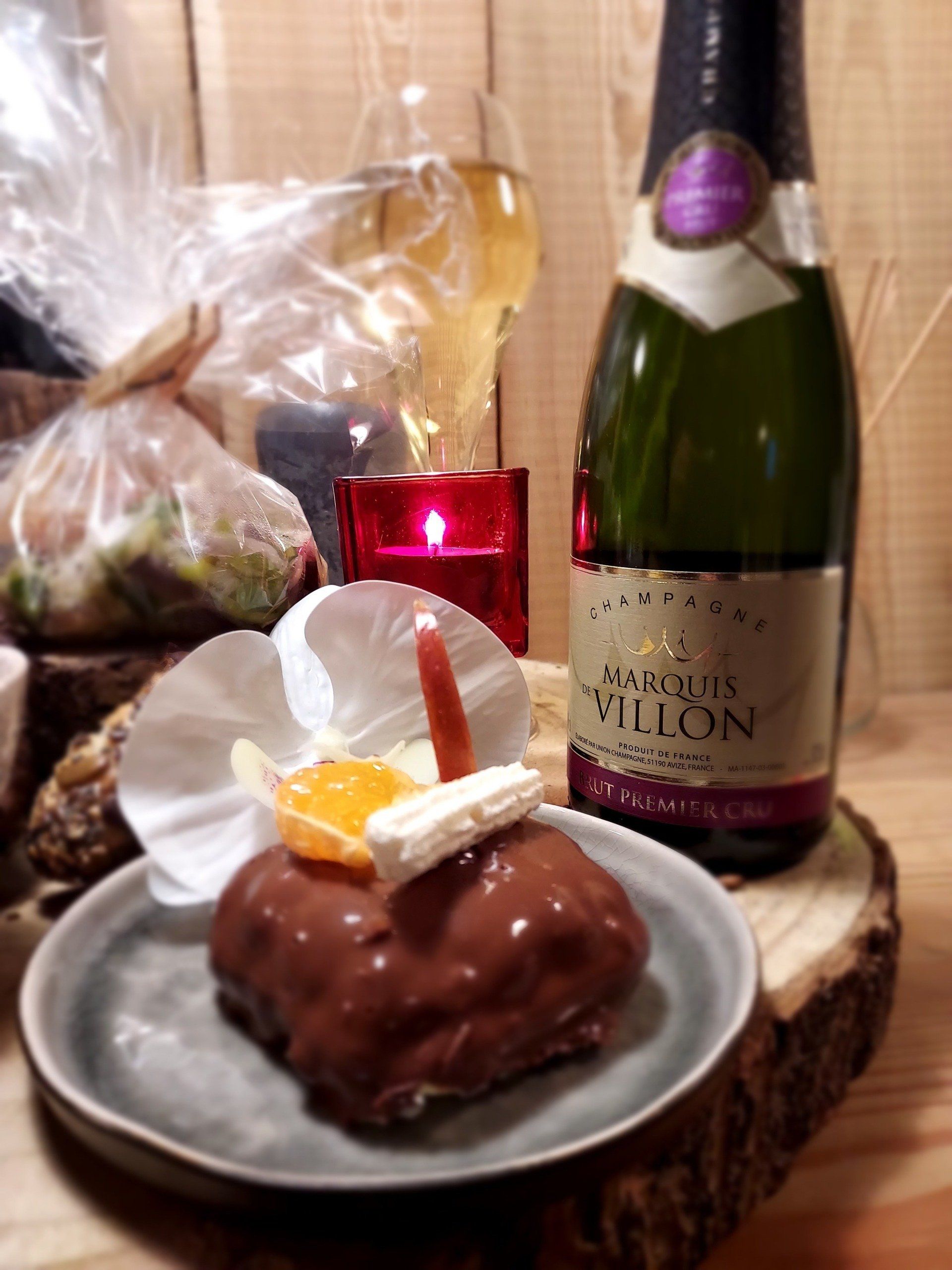 Menu saint valentin Biorganic