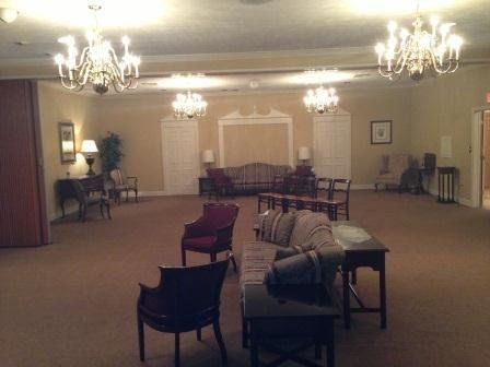 Jones Funeral Home Facilities - Visitation Room