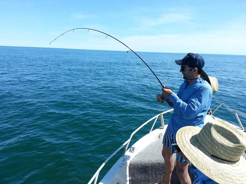 Girl fishing — Barramundi Fishing Darwin in Winnellie, NT