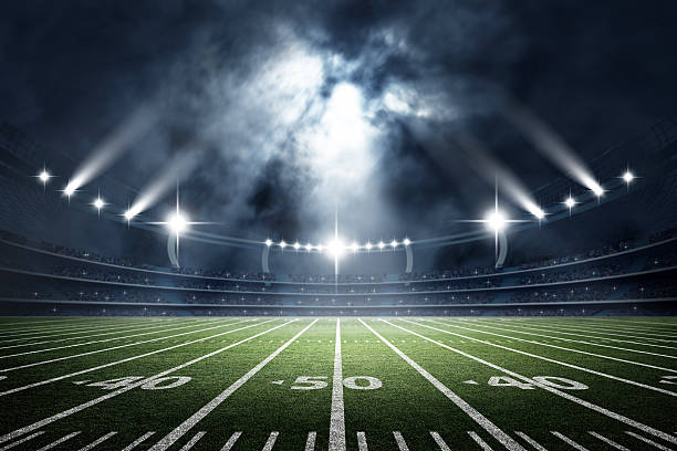American football field