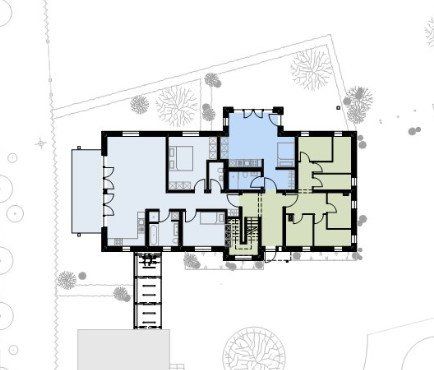 HAUS AM KANAL Grundriss 1