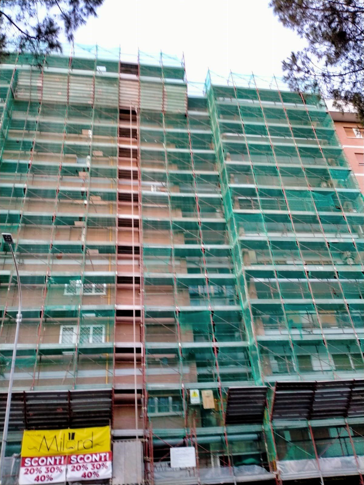 montaggio ponteggi