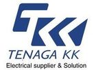 Blue logo of 