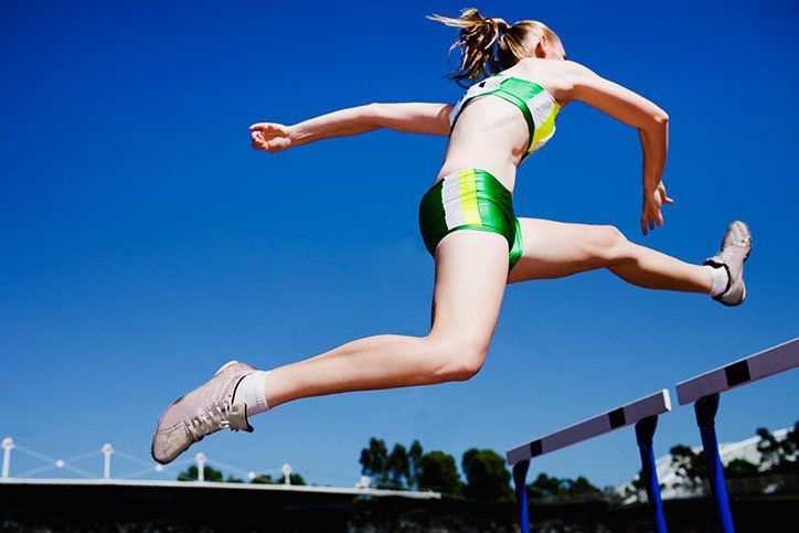 Exercise Therapy — Runner Jumping in Middleburg, VA