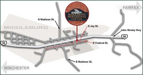 Massage Therapy — Map in Middleburg, VA