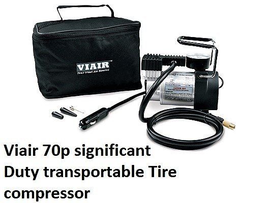  Viair 70p significant Duty transportable Tire compressor 