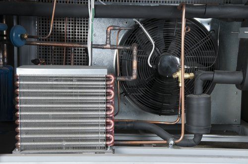 impianto di climatizzazione industriale