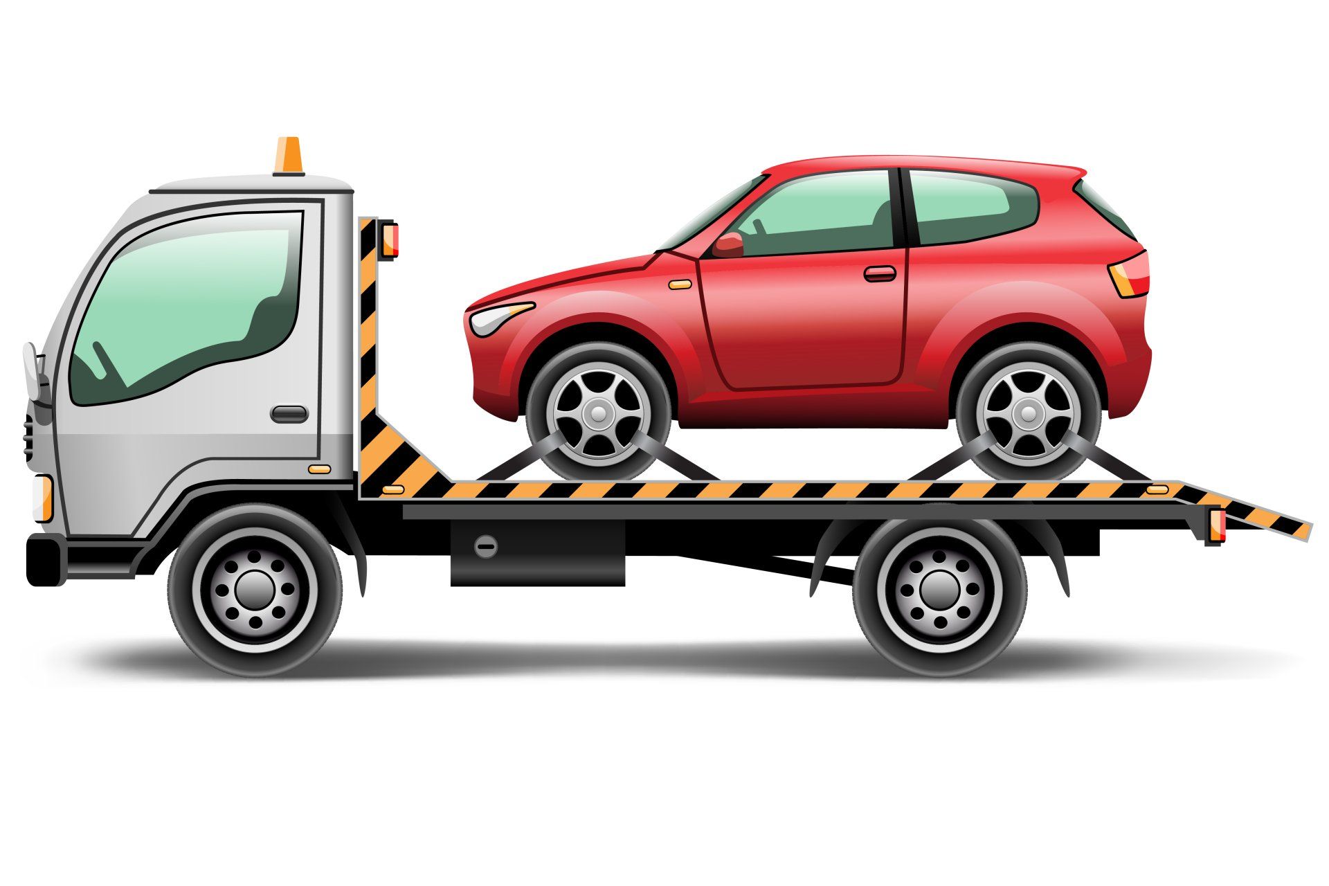 Flatbed Tow Truck