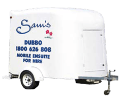 White Ensuite Unit Portalet — Sam’s Waste Management & Hire in Dubbo, NSW White Ensuite Unit Portalet — Sam’s Waste Management & Hire in Dubbo, NSW