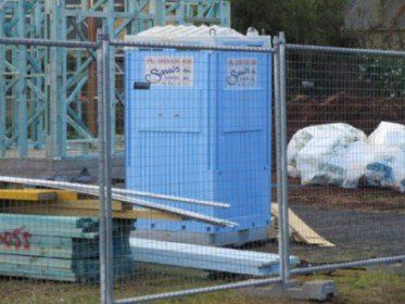 Temporary Fencing — Sam’s Waste Management & Hire in Dubbo, NSW Temporary Fencing — Sam’s Waste Management & Hire in Dubbo, NSW