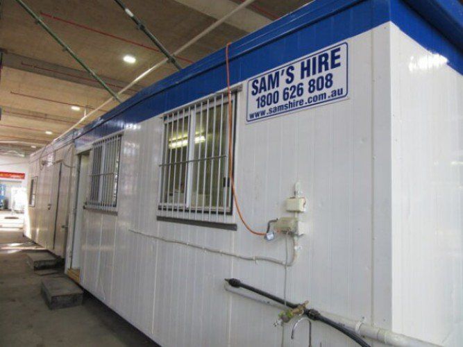 Site Offices — Sam’s Waste Management & Hire in Dubbo, NSW Site Offices — Sam’s Waste Management & Hire in Dubbo, NSW