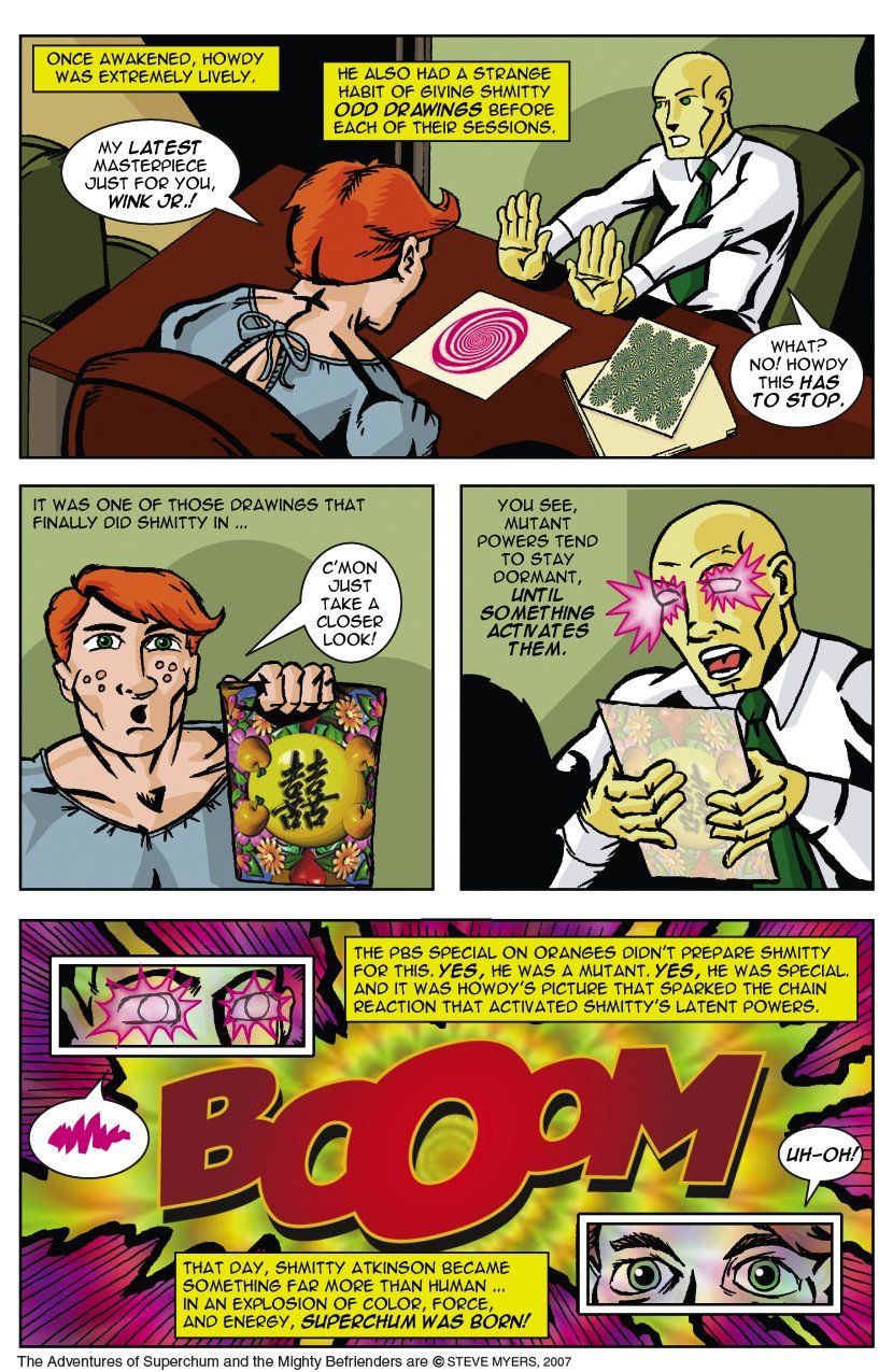 Adventures of Superchum Chapter 1, Page 6