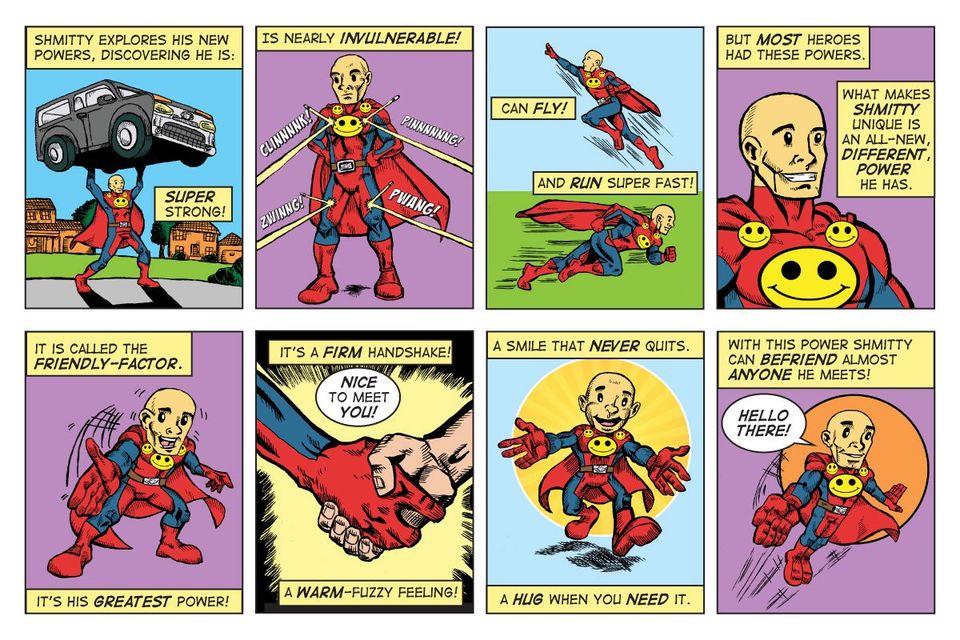 The Adventures of Superchum by Steve Myers, episode 2 for TAPinto the Mainline