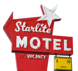 Starlite Motel Logo Starlite Motel Logo