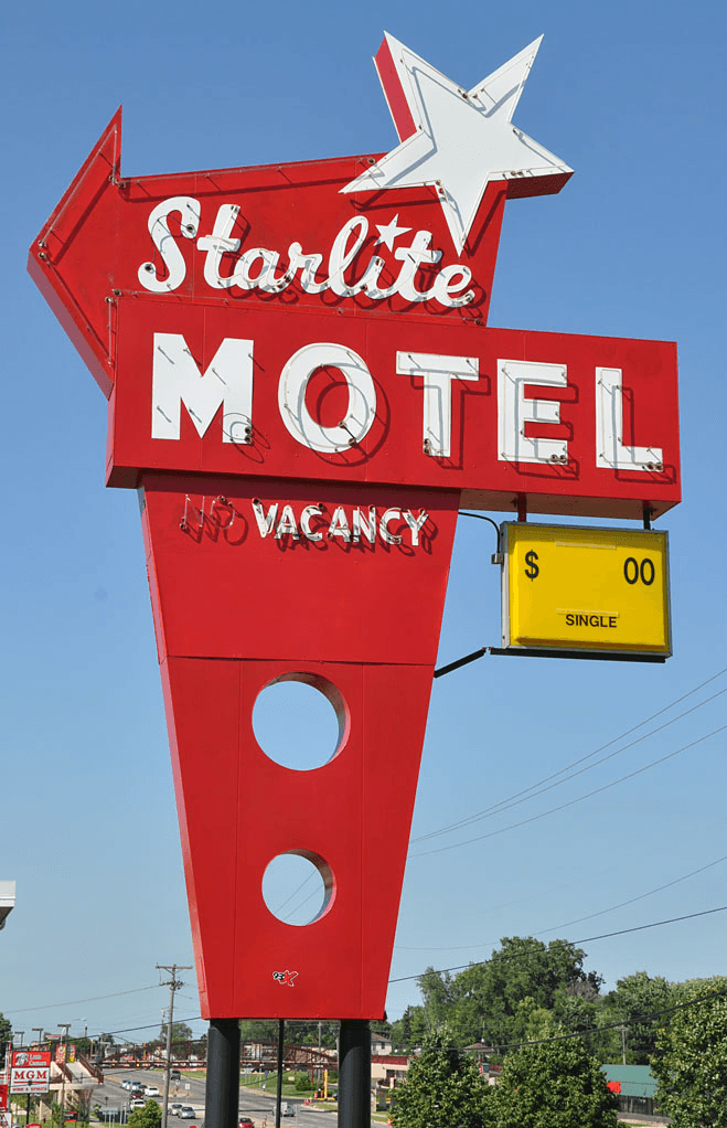 Starlite Motel Sign Starlite Motel Sign