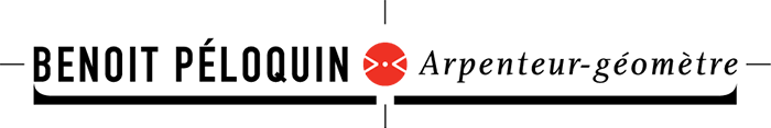 Benoit Peloquin arpenteur geometre LOGO