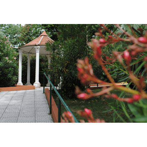 giardino della residenza per anziani
