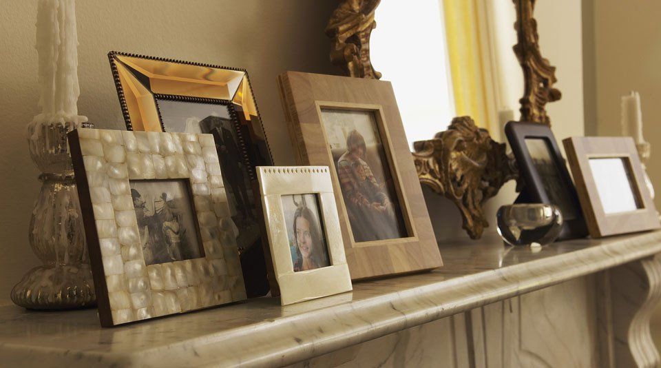 photos in a frame