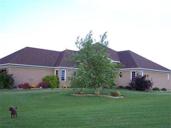 Exterior of home with beautiful landscaping