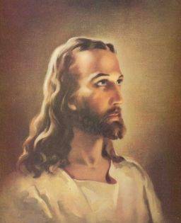 photo of Jesus' side profile