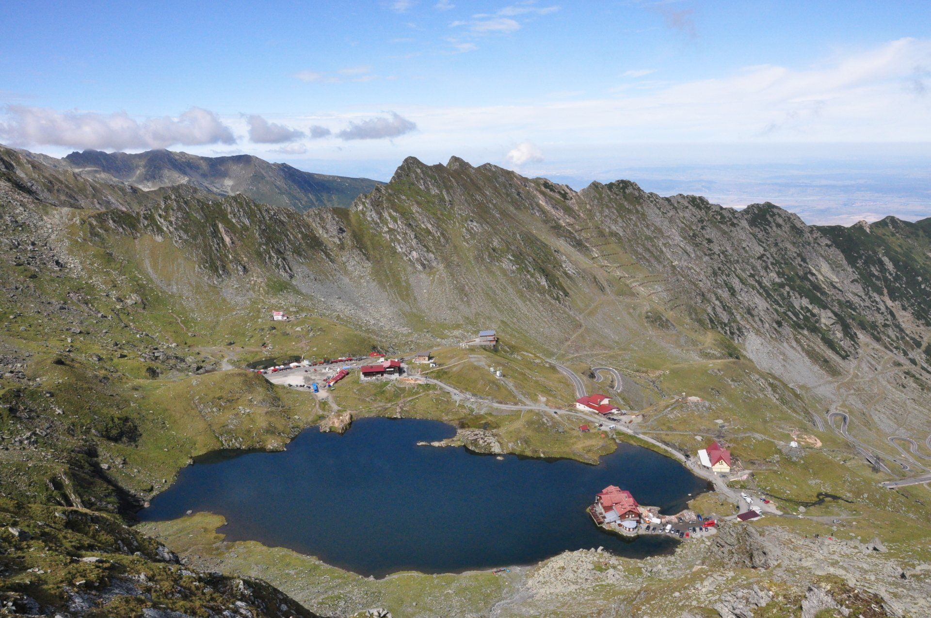 Balea glacial lake