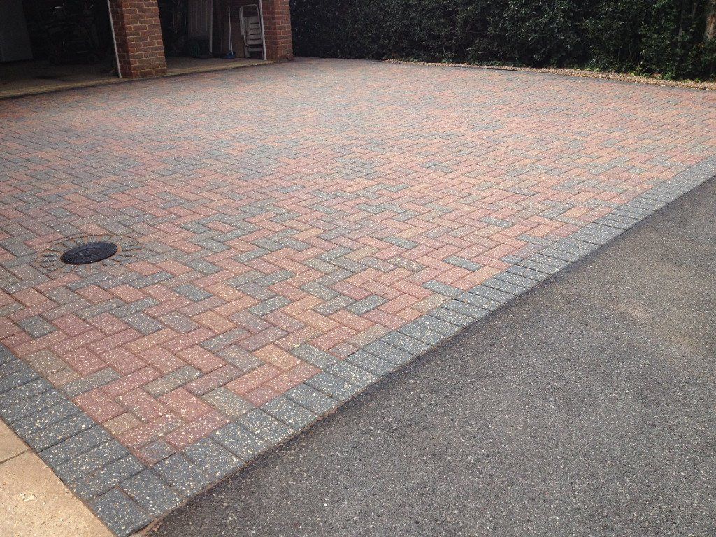 Sealed with Premium Ultra HD block paving sealer Block paving sealed