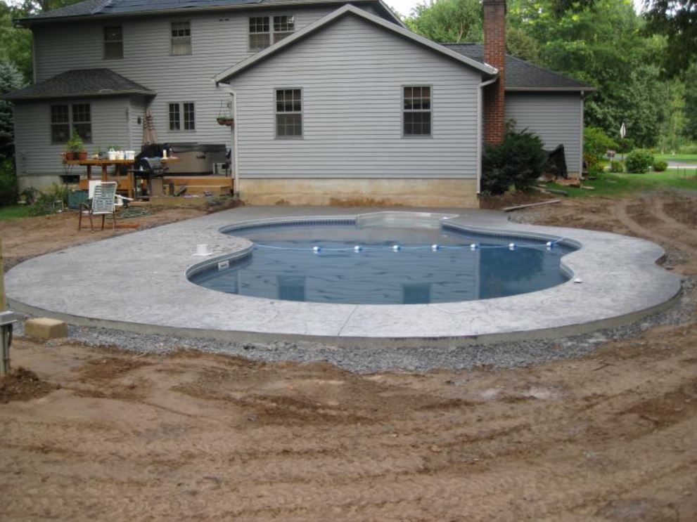 Newly Installed Pool — Liverpool, NY — CoolWaters Pool & Spa