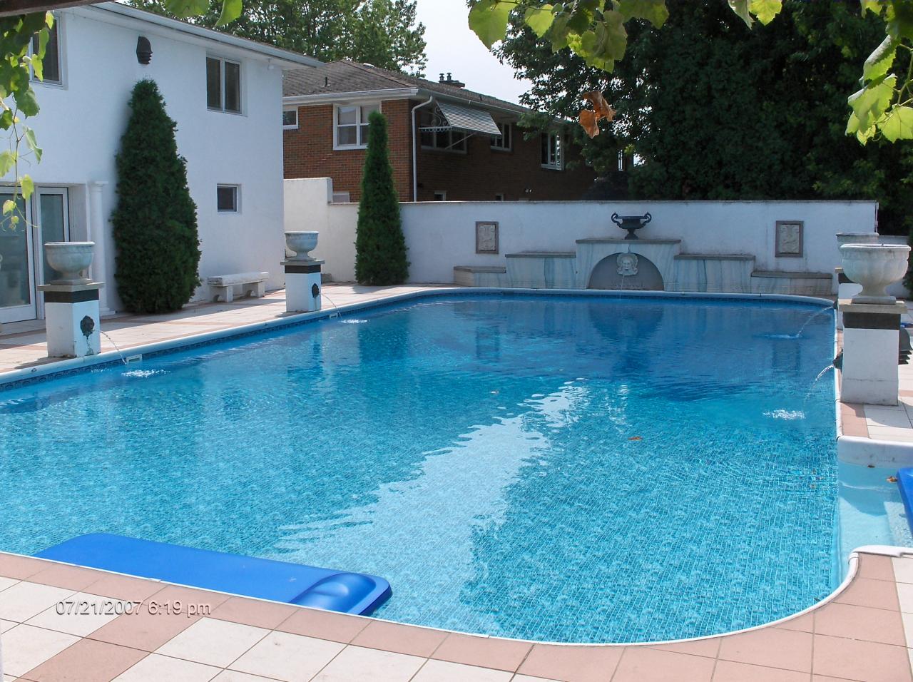 Wide Pool With Floaters On The Side — Liverpool, NY — CoolWaters Pool & Spa