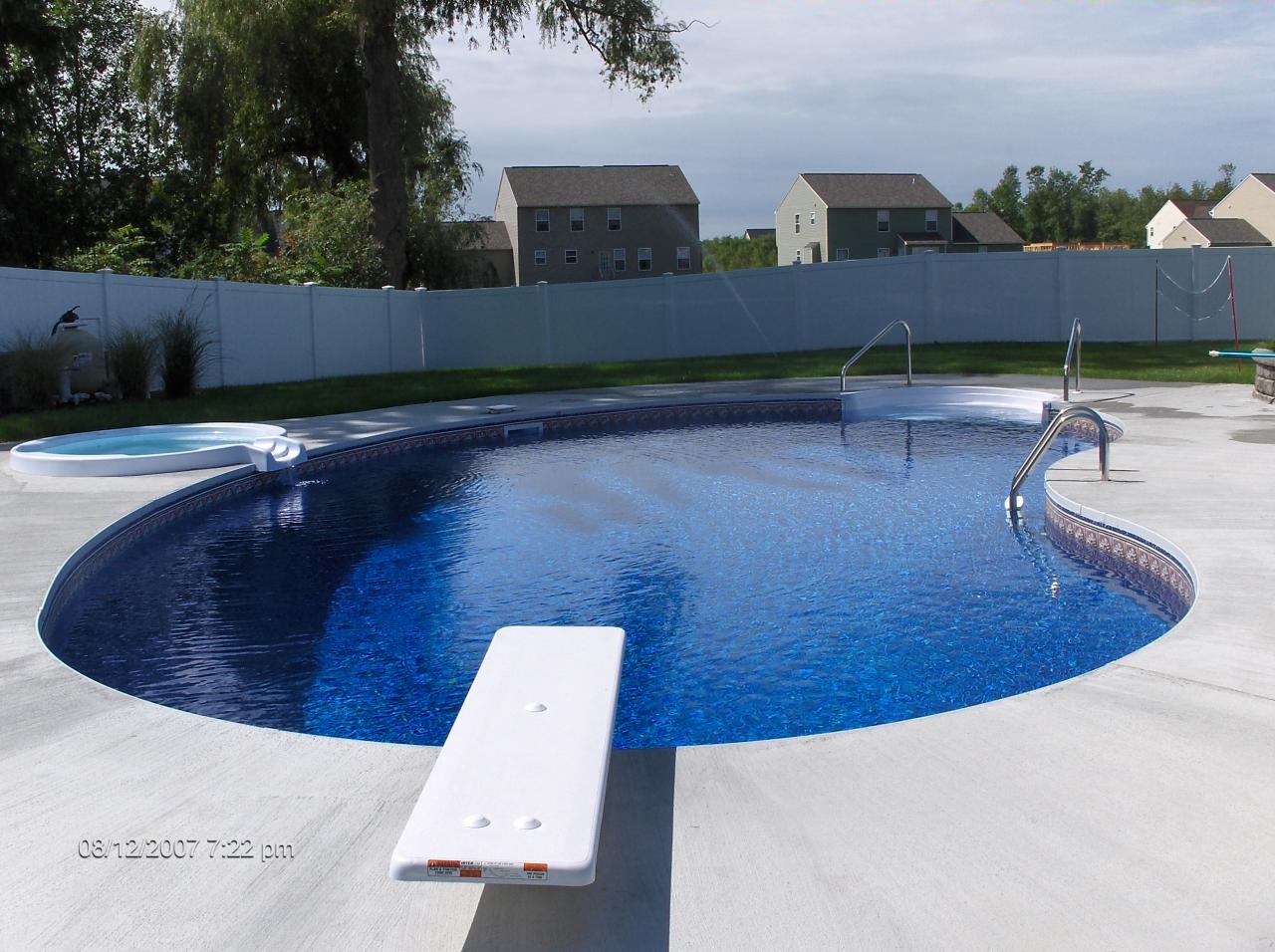 Pool With Diving Board — Liverpool, NY — CoolWaters Pool & Spa