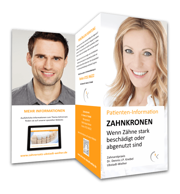 Flyer Zahnkronen