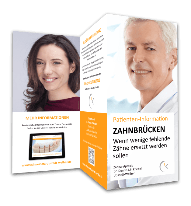 Flyer Zahnbrücken Flyer Zahnbrücken
