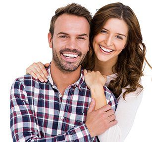 Cosmetic Dentistry —Man and Woman Smiling in Redding, CA Cosmetic Dentistry —Man and Woman Smiling in Redding, CA
