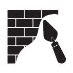 plastering