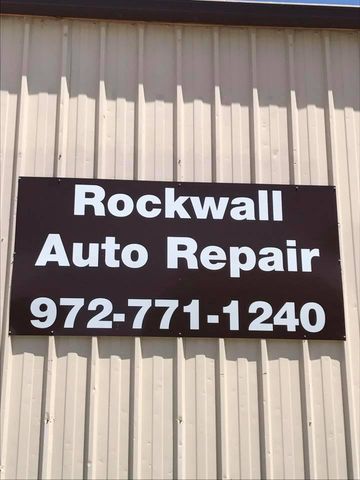 Rockwall Auto Repair Signage — Rockwall, TX — Rockwall Auto Repair Rockwall Auto Repair Signage — Rockwall, TX — Rockwall Auto Repair