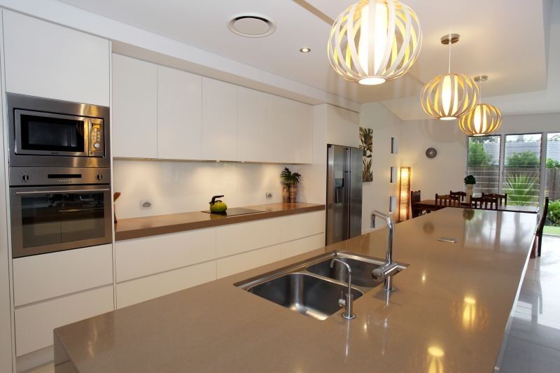 White Cabinet and Flashback — Cabinet Makers in Kunda Park, QLD