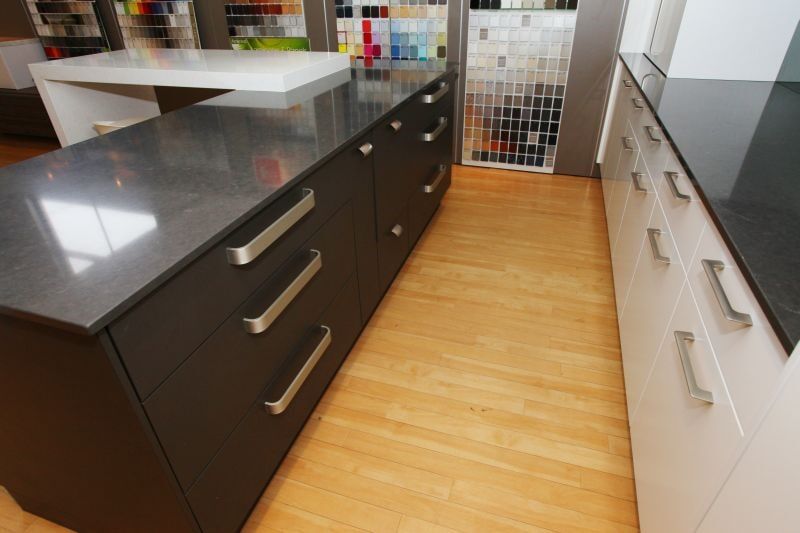 20mm Caesarstone Raven Top — Cabinet Makers in Kunda Park, QLD