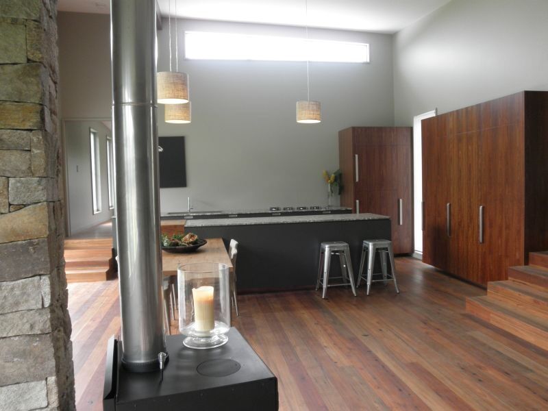 Black Dining Table — Cabinet Makers in Kunda Park, QLD