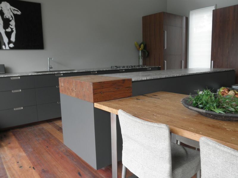 Dining Table and Butchers Block — Cabinet Makers in Kunda Park, QLD